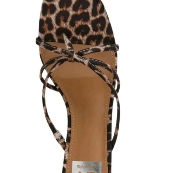 DV by Dolce Vita Animal Print Strappy Heels Size 9 New Never Worn - Picture 8 of 12